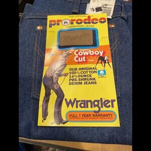 WRANGLER Cowboy Cut ProRodeo Jean Mens 34 x 31 Original Fit NWT